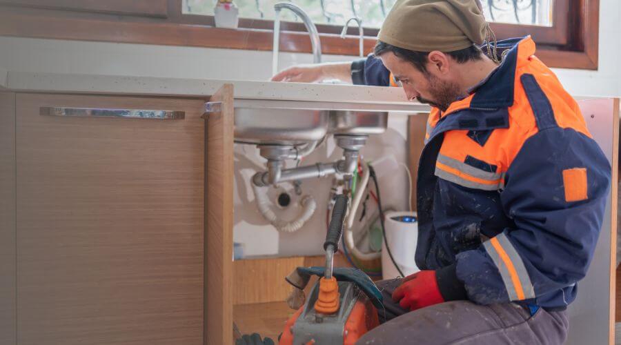 Professional sink repair in White City, KS